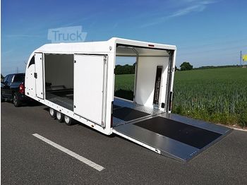  Brian James Trailers - RT 6 weiß 550x235x188cm Tridem 10 Zoll ankippbar - Autotransporter trailer