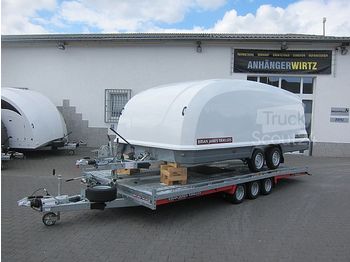  Brian James Trailers - Race Shuttle 3 aerodynamische Transporter direkt - Autotransporter trailer