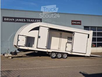  Brian James Trailers - Race Transporter 6 208cm durchladehöhe 650cm Innenlänge Lichtpaket gebraucht - Autotransporter trailer