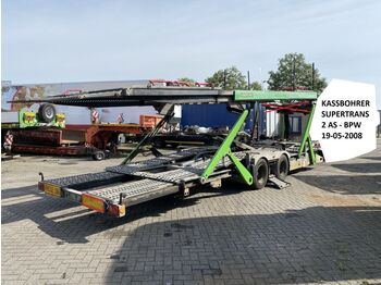 Kässbohrer 2 AXLE - BPW - SUPERTRANS  - Autotransporter trailer