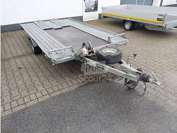  Pongratz - LAT ankippbr Reserverad geschlossener Boden used - Autotransporter trailer