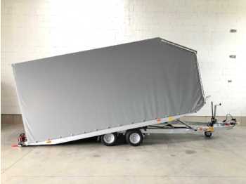 VEZEKO Imola 30.43 silber Autotransporter geschlossen - Autotransporter trailer