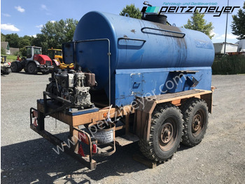 BATHE Tandemanhänger Bitum / Teerkocher 3,5 m³ Hatz Diesel-Motor 1 B 40 - Tank trailer: picture 1