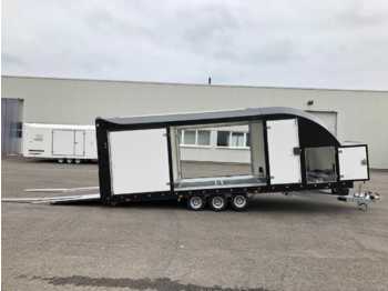 New Autotransporter trailer BRIAN_JAMES Race Transporter 6 3-Achser Autotransporter gesc geschlossen: picture 1