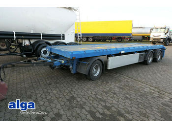 Container transporter/ Swap body trailer BRUNS BMA 24/12 LT, 3 achser, Absetz Mulden,Luft: picture 1