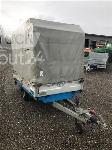 Barthau Hochlader 1350 kg gebremst, 2500 x 1250 x 400 mm - Car trailer: picture 3