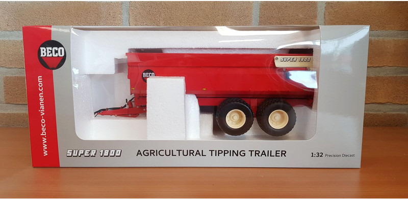 Beco Super 1800 miniatuur - Tipper trailer: picture 1