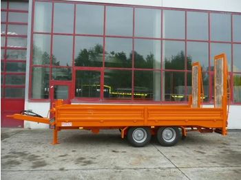 Low loader trailer for transportation of heavy machinery Blomenröhr Tandemtieflader: picture 1