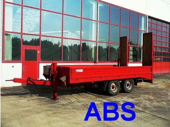 Low loader trailer for transportation of heavy machinery Blomenröhr Tandemtieflader mit ABS: picture 1