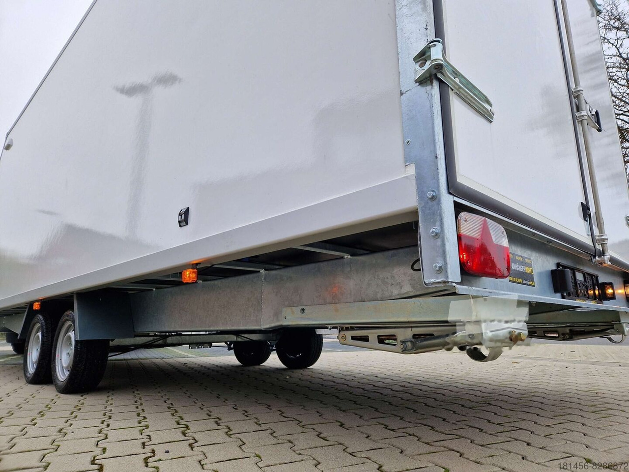 Blyss riesiger ISO Koffer mit Seitentür 615cm Innenlänge aerodynamisch 3500kg verfügbar - Closed box trailer: picture 5