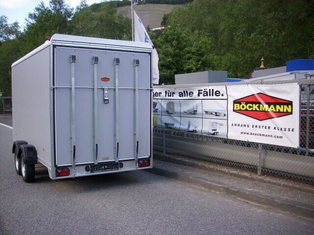 Böckmann KT 4018/27 M mit Heckrampe 4,00 x 1,85 x 1,82 m  - Closed box trailer: picture 4