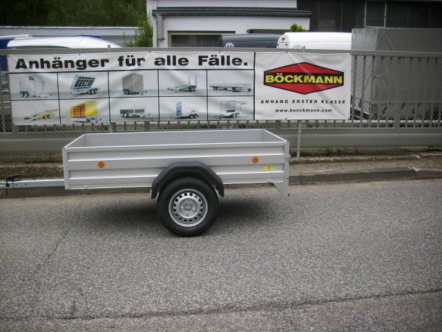 Böckmann TL-AL 2111/75 - Kastenanhänger, Tieflader - Car trailer: picture 2