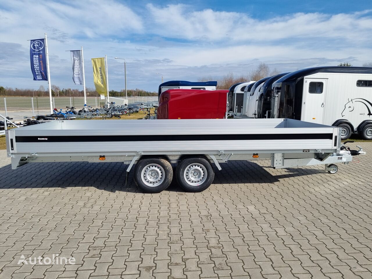 Brenderup 5520 WATB 3,5T GVW 517x204 cm 5m long trailer platform - Dropside/ Flatbed trailer: picture 3