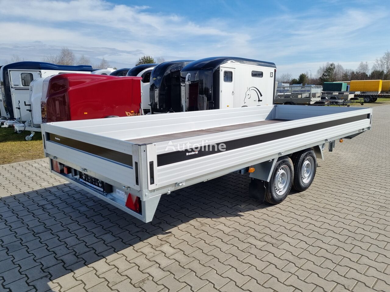 Brenderup 5520 WATB 3,5T GVW 517x204 cm 5m long trailer platform - Dropside/ Flatbed trailer: picture 4