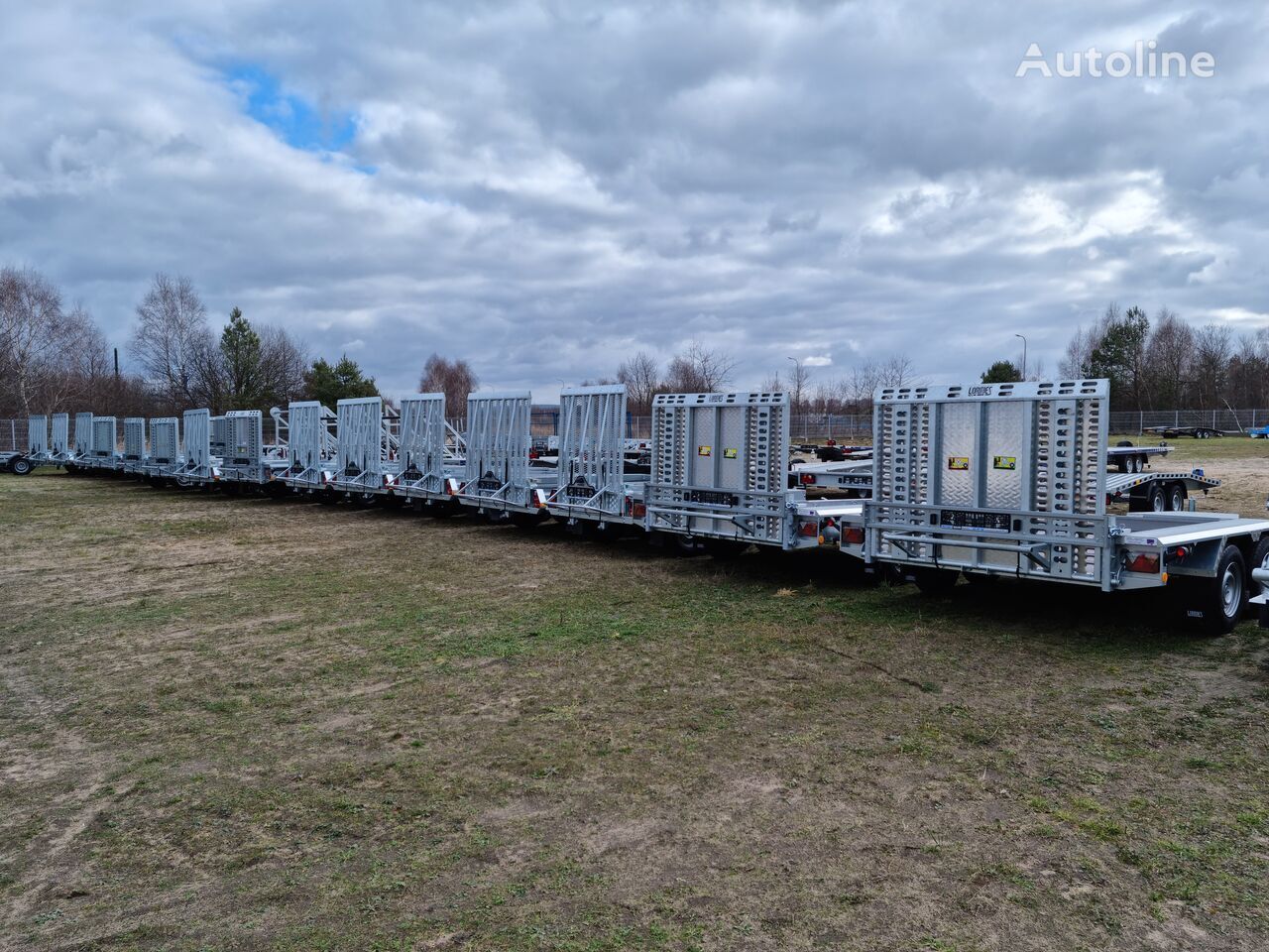 Brenderup MT2600 260x127cm GVW 2600 kg machine transporter mini excavator - Plant trailer: picture 4