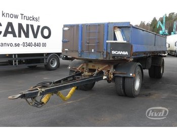 Dropside/ Flatbed trailer Briab 2TT-20-65 2-axlar Flatbed - drop sides: picture 1