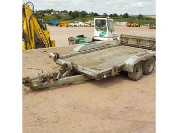 Dropside/ Flatbed trailer Brian James 10' x 5' Twin Axle Tilting Plant Trailer, Ramp, Winch - SJBSTBGBP8D105987: picture 1