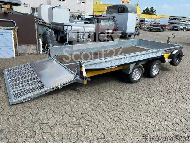 Brian James Trailers General Plant Baumaschinenanhänger 551 4017, 4000 x 1850 mm, 3,5 to. - Car trailer: picture 5
