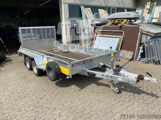 Brian James Trailers General Plant Baumaschinenanhänger 551 4017, 4000 x 1850 mm, 3,5 to. - Car trailer: picture 1