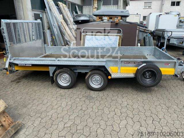 Brian James Trailers General Plant Baumaschinenanhänger 551 4017, 4000 x 1850 mm, 3,5 to. - Car trailer: picture 4