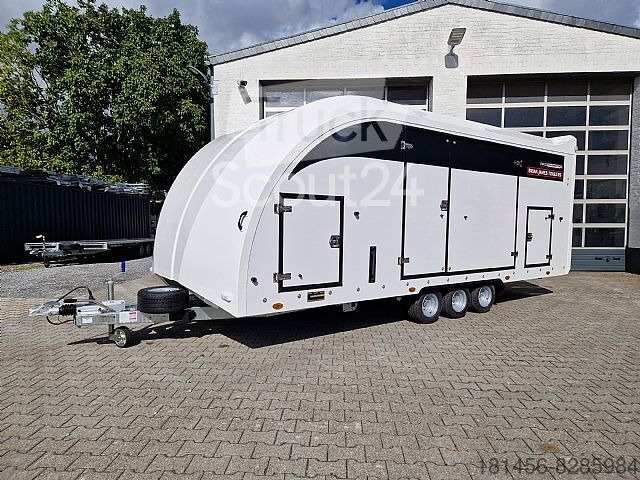 Brian James Trailers Race Transporter 6 396-2030 550x235x189cm Showlich - Car trailer: picture 3