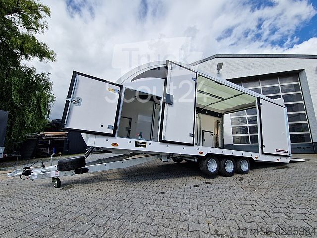 Brian James Trailers Race Transporter 6 396-2030 550x235x189cm Showlich - Car trailer: picture 1