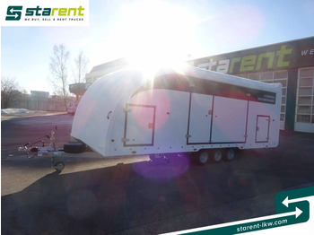 Brian James Trailers Race Transporter 6, Seilzug,Reifenregal  - Autotransporter trailer: picture 1