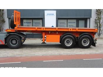 Dropside/ Flatbed trailer Broshuis 2VCCC-30 Ballast Trailer: picture 1