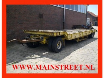 Low loader trailer for transportation of heavy machinery Broshuis Groenewegen 2 AS DIEPLADER MET TWISTLOCKS 20 ": picture 1