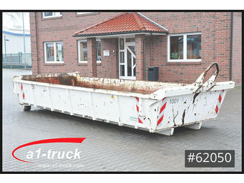 Container transporter/ Swap body trailer Bruns,geeste - Abrollcontainer 10m³ L 6200mm Bj.: picture 1