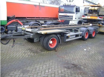 Container transporter/ Swap body trailer Burg 3 as lift 6.30m lang: picture 1