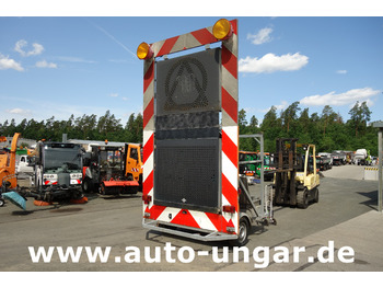 Schiffner & Schmitz VWT-D Anhänger Verkehrsleittafel - Car trailer