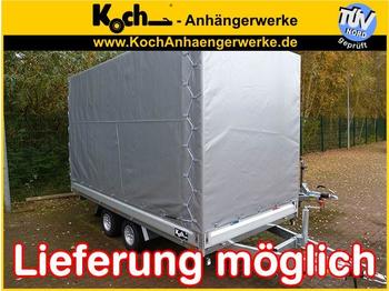 Unsinn Fz-Technik Hochlader 175x366cm 2,6t 10Zoll Hochplane 200cm - Car trailer