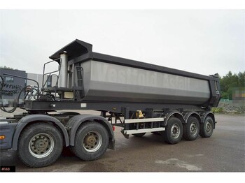 Carnehl 3 axle tipper semi with sliding axles. - Trailer