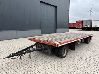 Pacton 20FT, BDF, BPW, NL-aanhanger, - Chassis trailer