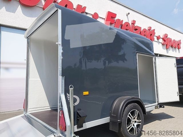 Cheval Liberté C 300 Polycargo Personel Door alloy wheels dark - Closed box trailer: picture 3