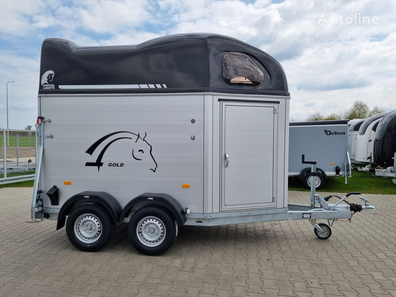 Cheval Liberté Gold First Alu for two horses with tack room 2000 kg GVW trailer - Horse trailer: picture 2