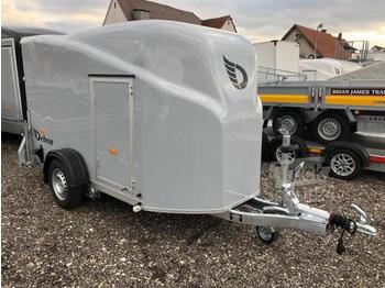 New Closed box trailer Cheval Liberté - Liberte Debon Fourgon Cargo 2 Poly + Türe hellgrau 1300 kg, 100 km/h, 300x155x168cm: picture 1