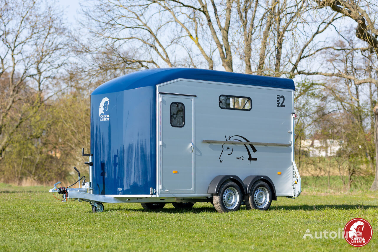 Cheval Liberté Maxi 2 Duomax trailer for 2 horses GVW 2600kg tack room saddle - Horse trailer: picture 5