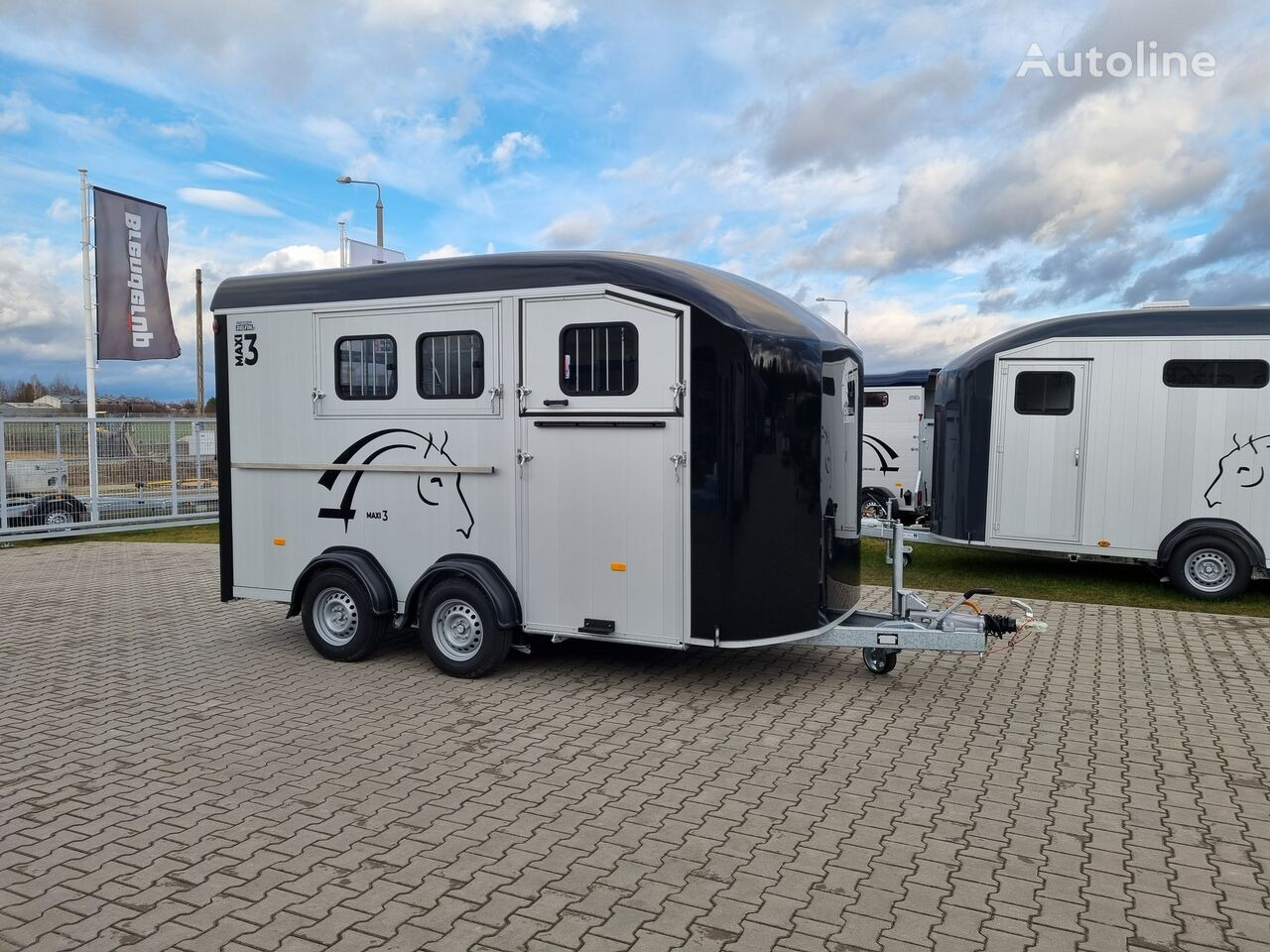 Cheval Liberté Maxi 3 Minimax trailer for 3 horses GVW 3500kg tack room saddle - Horse trailer: picture 1
