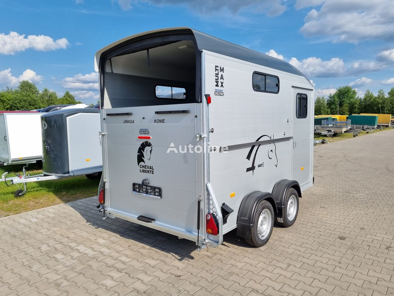 Cheval Liberté Multimax trailer for 2 horses GVW 2600kg big tack room saddle - Horse trailer: picture 3