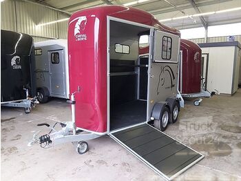 New Livestock trailer Cheval Liberté - Touring One Frontausstieg bordeaux roter Anhänger: picture 1