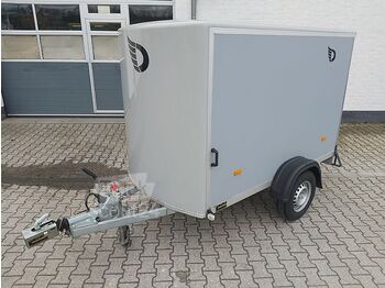 Closed box trailer Cheval Liberté - aerodynamischer Koffer grau Hecktür Zurrsystem: picture 1