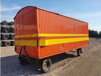 Ackermann Pipowagen - Closed box trailer
