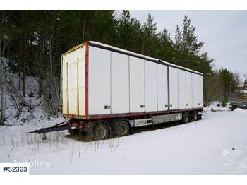 BRIAB SBLB4P - Closed box trailer