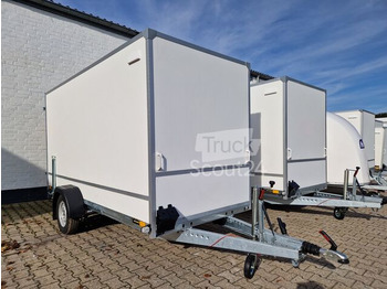  Blyss - großer F1236 HD 358x146x180cm 1300kg gebremst Hecktüren Lüftung Zurrsystem 100km/H - Closed box trailer