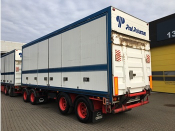 DAPA 4 Akslet med lift - closed box trailer
