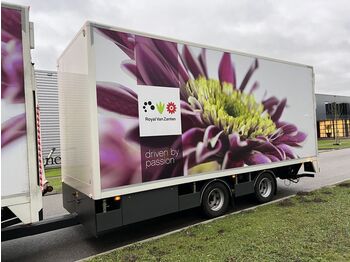 DRACO 2 AS + DHOLLANDIA LAADKLEP + HEATING SYSTE  - Closed box trailer