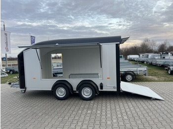 Debon C800 furgon van trailer 3000 KG GVW car transporter Cheval Liber - Closed box trailer