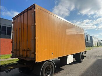 Diversen HFR PA20 - 2x BPW - CLOSED BOX  - Closed box trailer